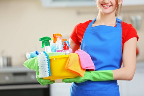 Customer complaint being acknowledged during a carpet cleaning service review