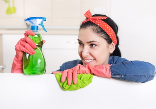 Sustainable carpet cleaning operations supporting local waste reduction
