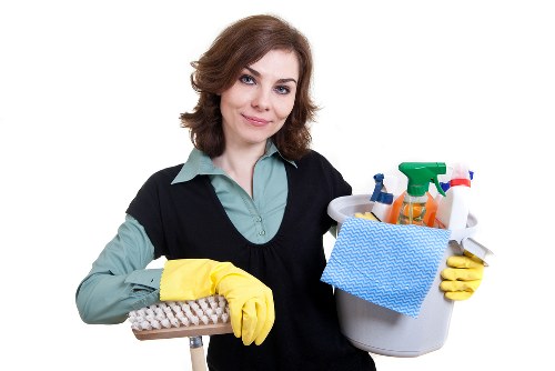 Organised household items prepared for house clearance in SW14